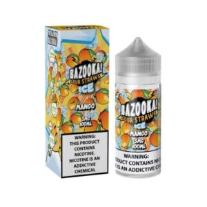 BAZOOKA Sour Straws Mango Ice 100ML