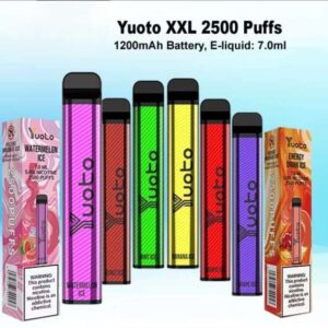 Yuoto XXL 2500 Puffs Disposable Vape – Best Vape Kits UAE