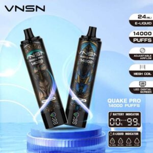 VNSN Quake Pro 14000 Puffs Disposable vape – Best Vape Kits UAE