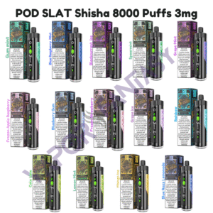 POD SALT Shisha 8000 Puffs 3mg Vape Sky Dubai