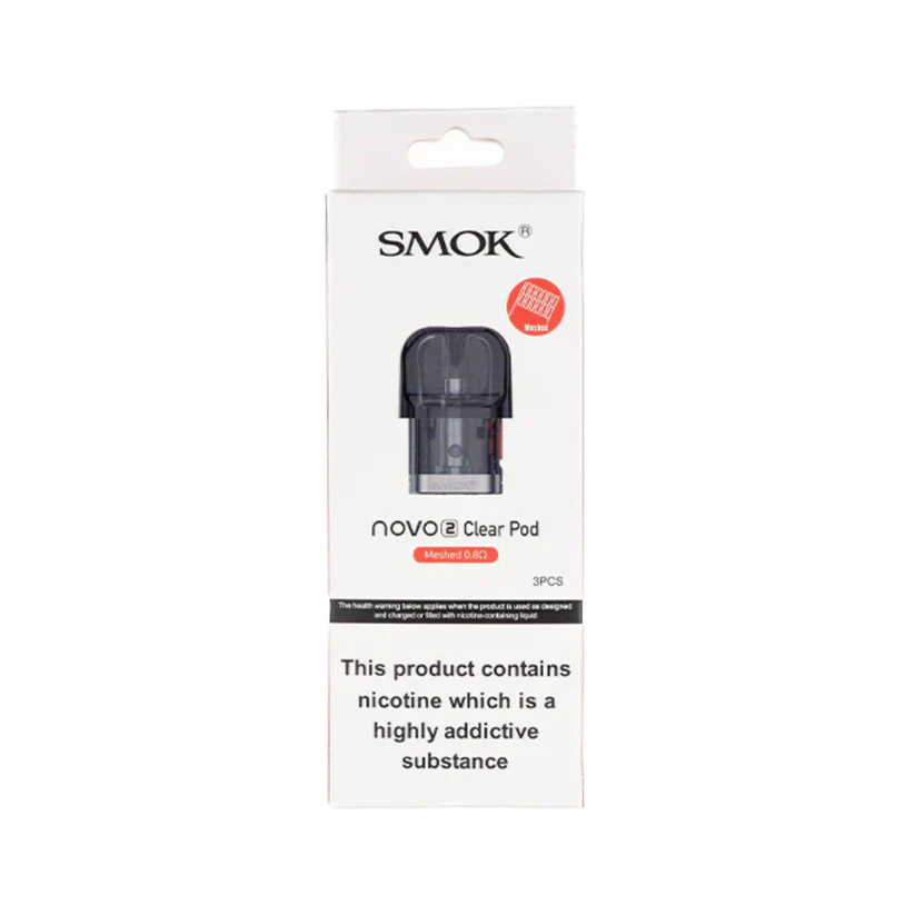 SmokNovo2clearpods