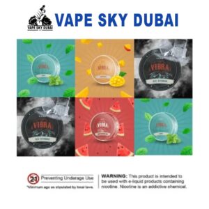 Authentic VIBRA Nicotine Pouches in Dubai